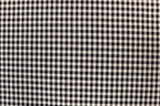 Black White Check Bengaline Fabric with 2-Way Stretch