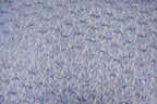 Light Blue Floral Lace Fabric with Sequins