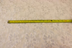 Ivory Glitter Lace Fabric Floral Mesh with Lurex