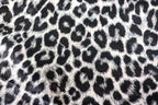 Brown Leopard Velvet Fabric Fur Effect Animal Print
