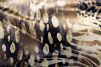 Mixed Animal Print Velvet Fabric Zebra Cheetah Leopard Tie Dye