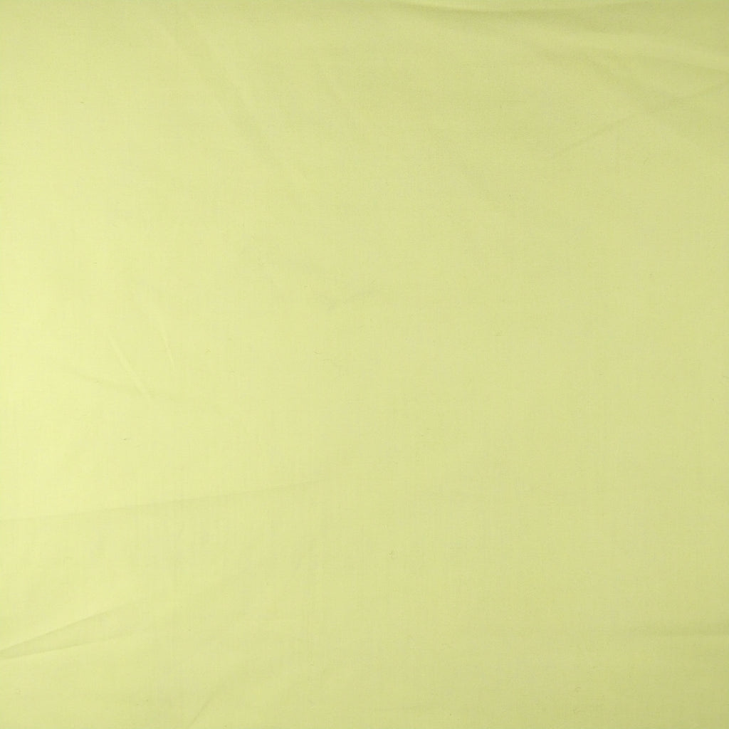 Plain Yellow Polycotton Fabric