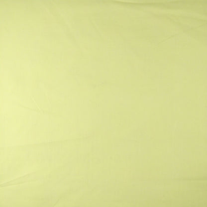 Plain Yellow Polycotton Fabric