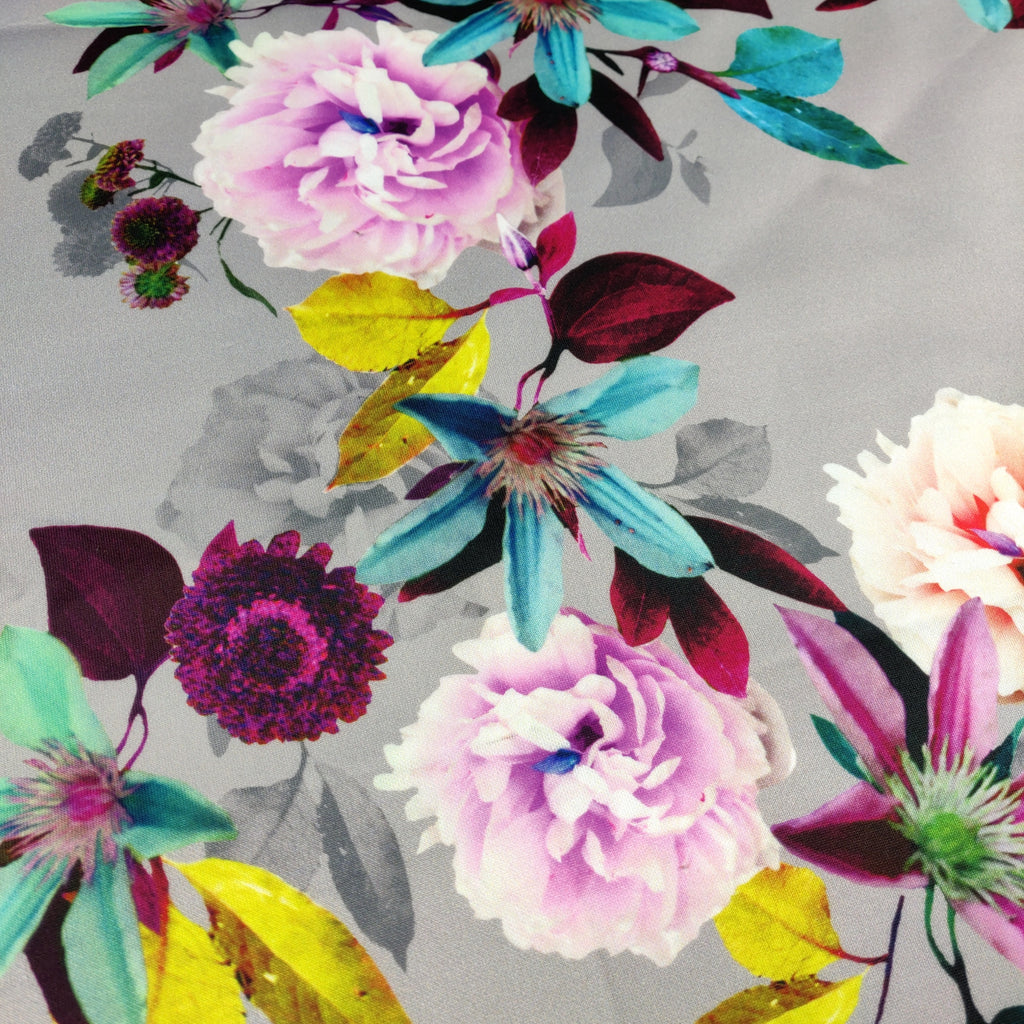 Grey Blossom Floral