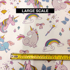 Blue Unicorn Rainbow