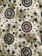 Galaxy Zodiac Scuba Fabric | Lightweight Stretch Galaxy Print