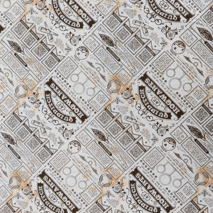 Quidditch Harry Potter Cotton Fabric 0.44 Metres