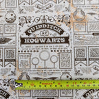 Quidditch Harry Potter Cotton Fabric 0.85 Metres