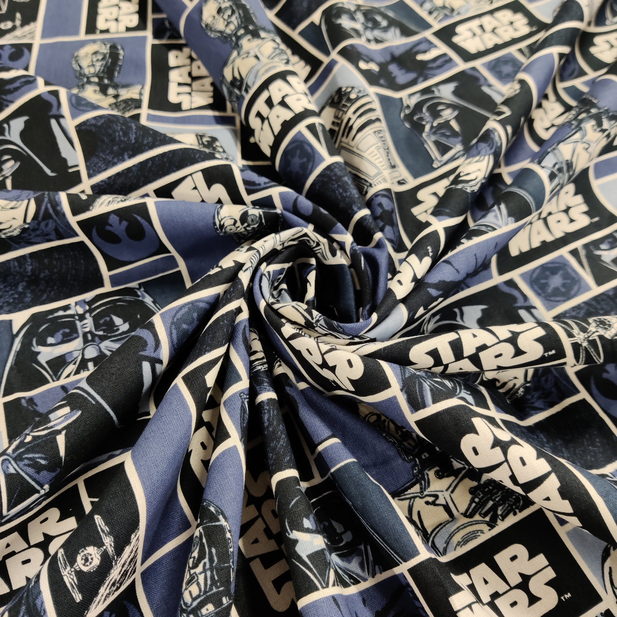 Darth Vader Star Wars Cotton Fantasy Prints Lightweight Fabric
