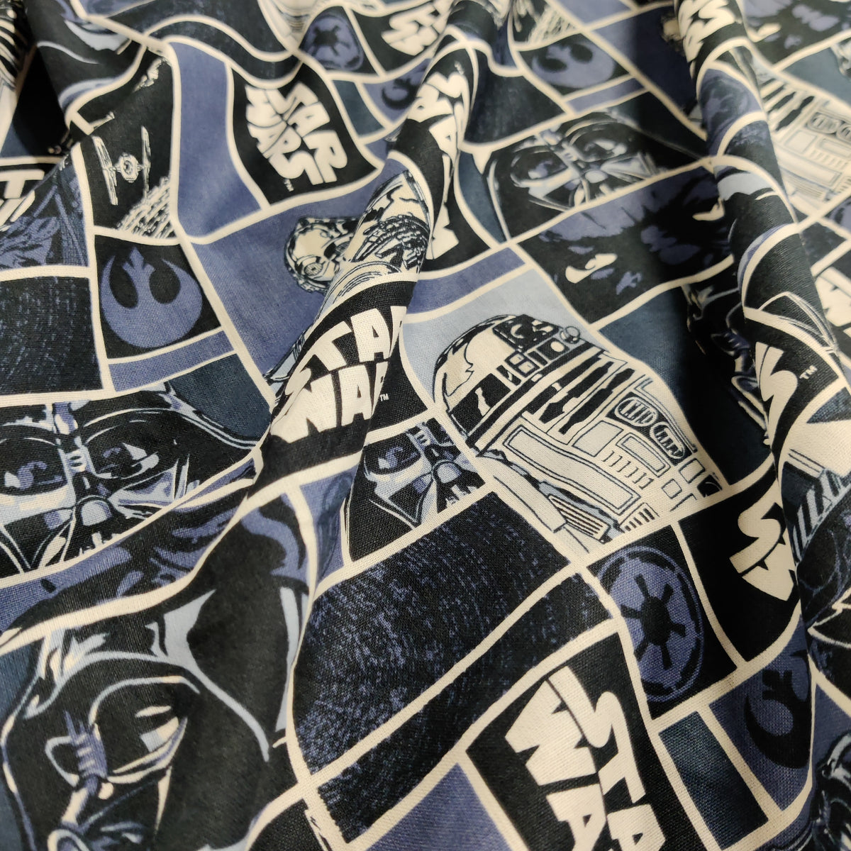 Darth Vader Star Wars Cotton Fantasy Prints Lightweight Fabric