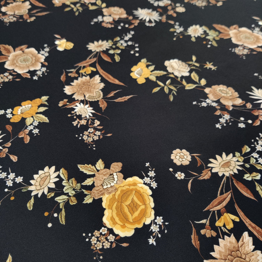 Black Floral