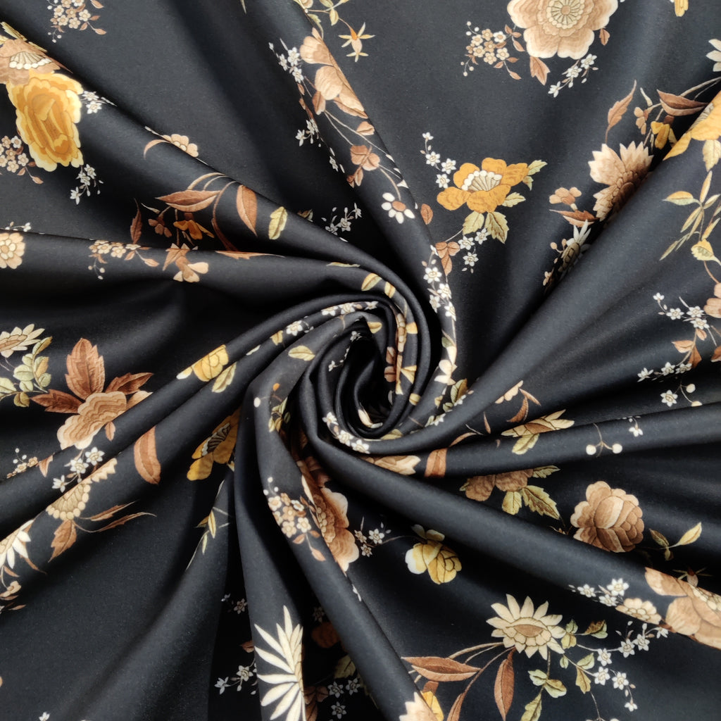 Black Floral