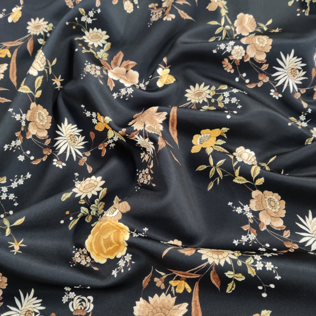 Black Floral