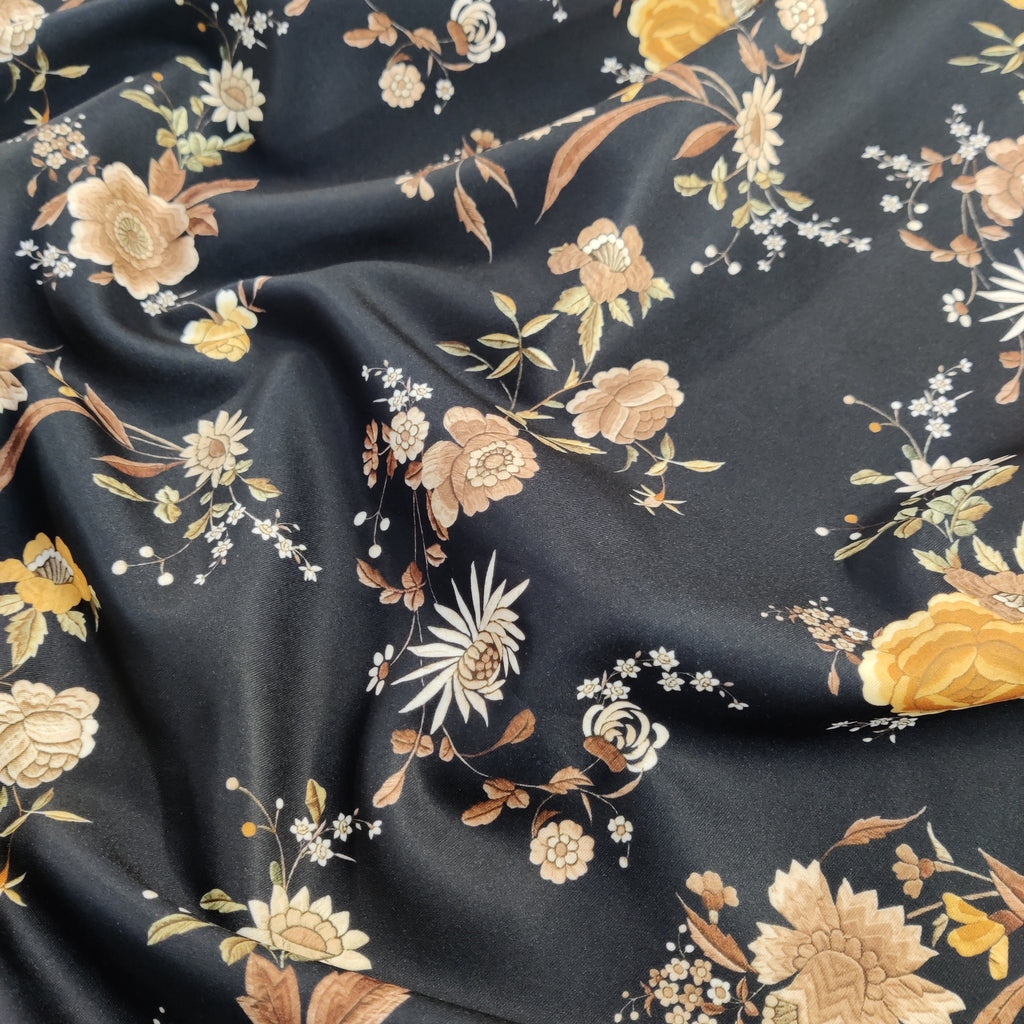 Black Floral