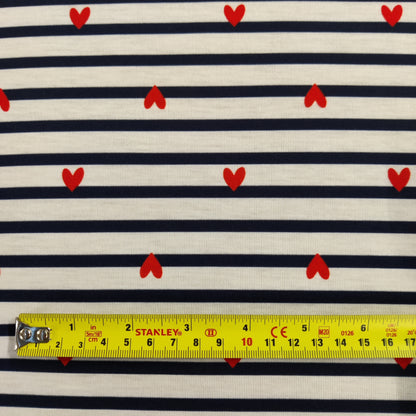 FS851 Hearts Stripe