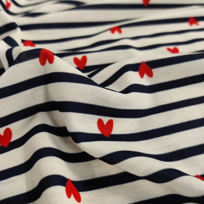 FS851 Hearts Stripe