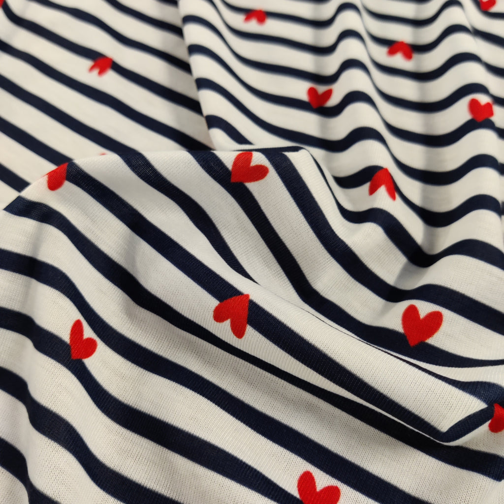 FS851 Hearts Stripe