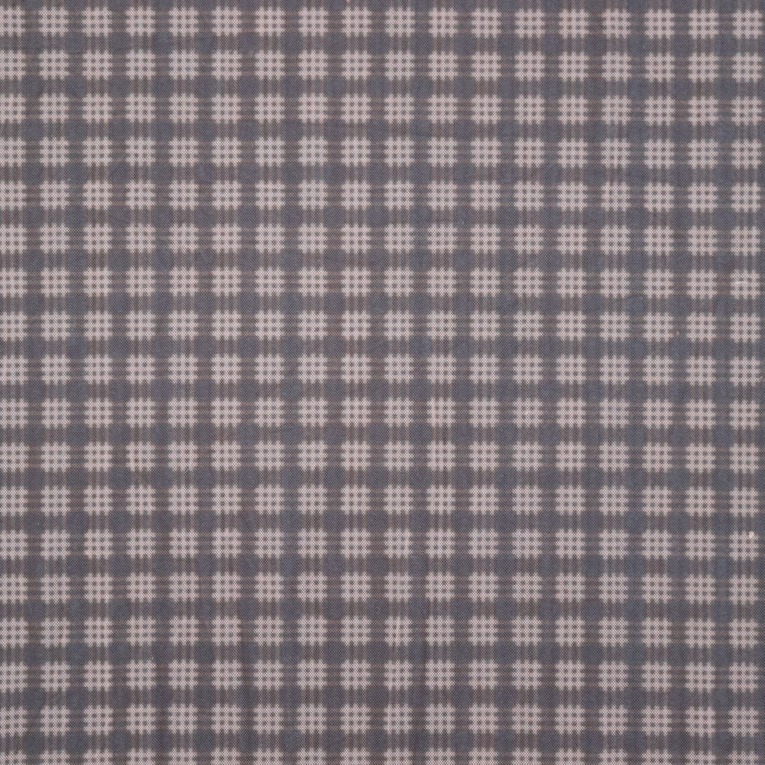 Brown Tartan Power Mesh