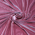 Plain Luxury Soft Velvet Stretch Fabric