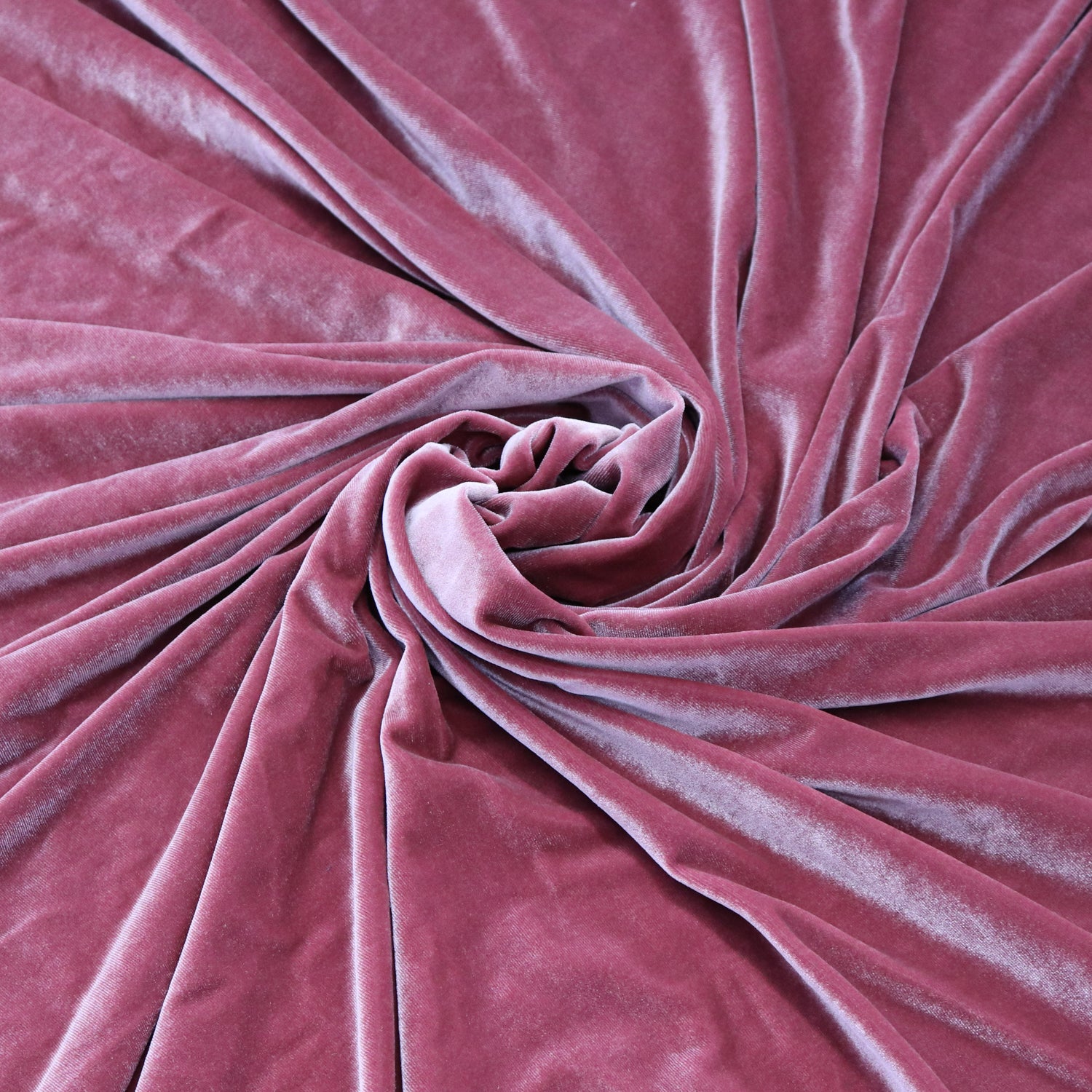 Plain Luxury Soft Velvet Stretch Fabric