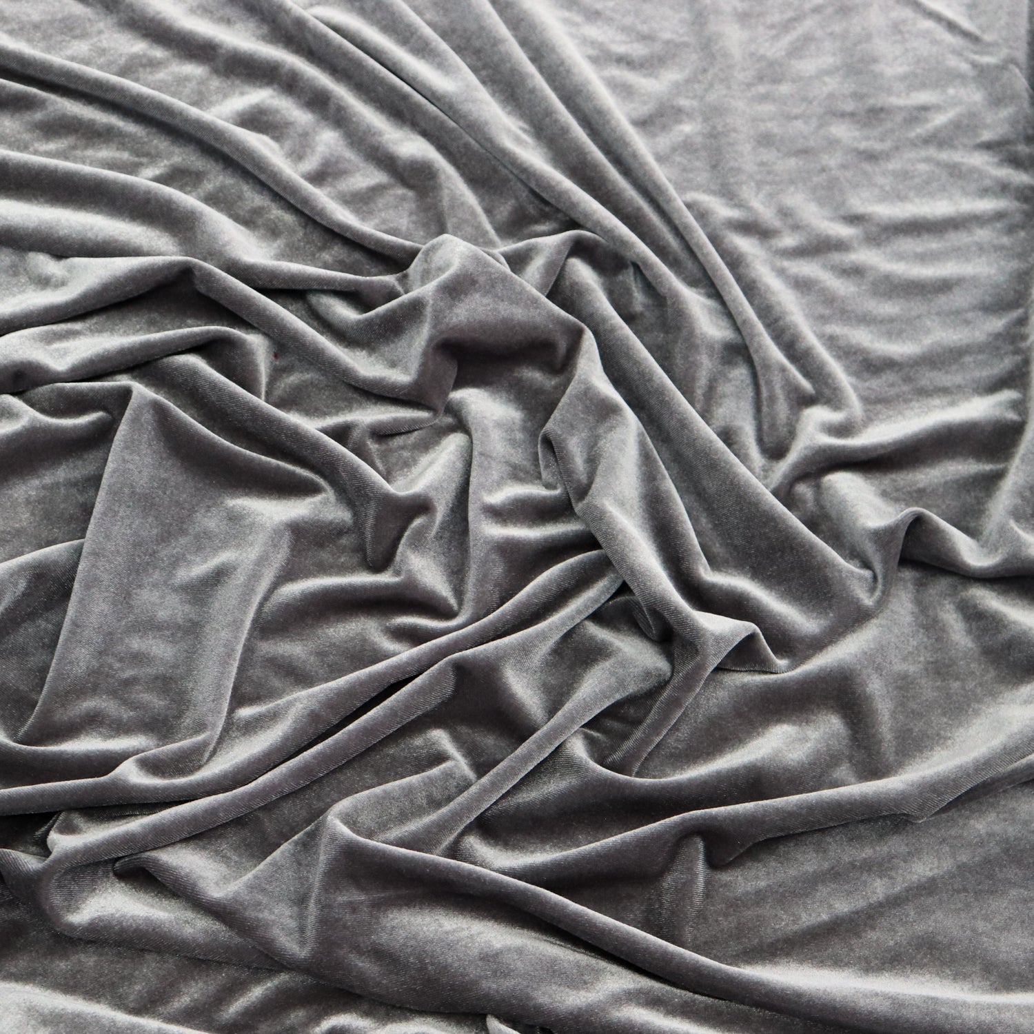 Plain Luxury Soft Velvet Stretch Fabric