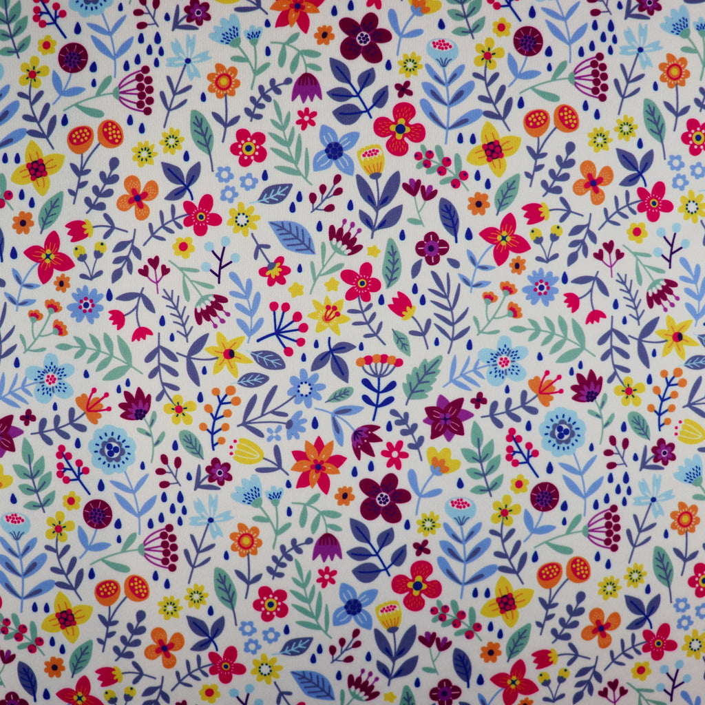 Ivory Ditsy Floral