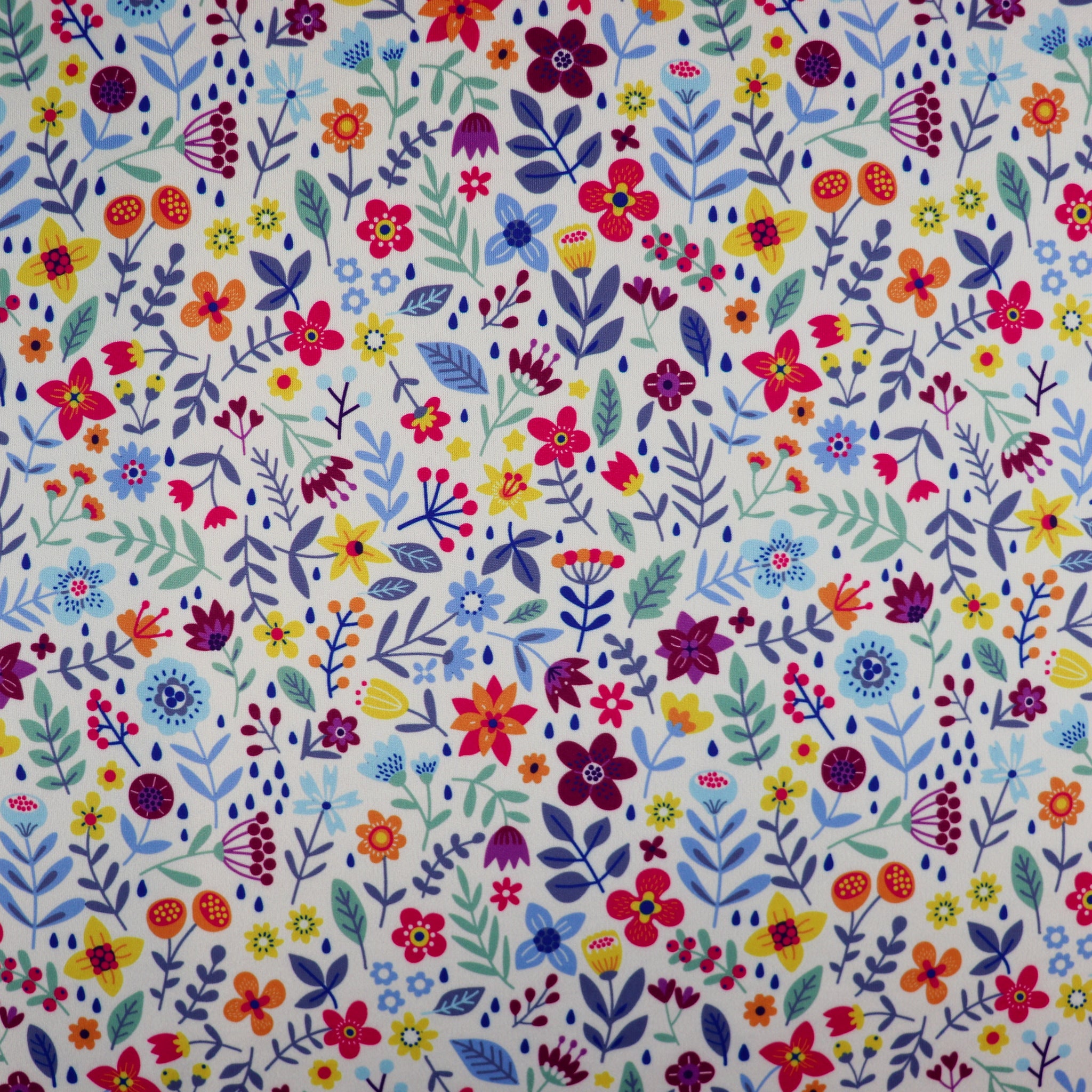 Ivory Ditsy Floral