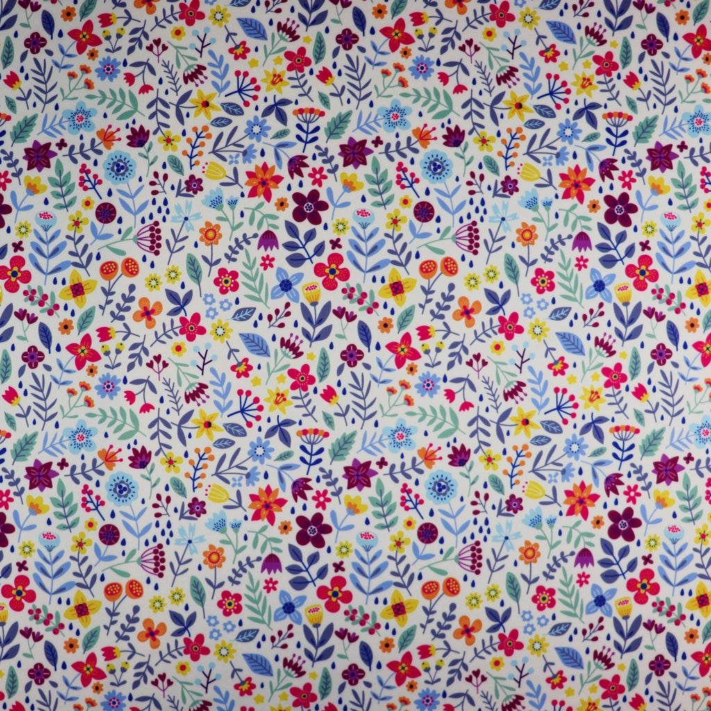 Ivory Ditsy Floral