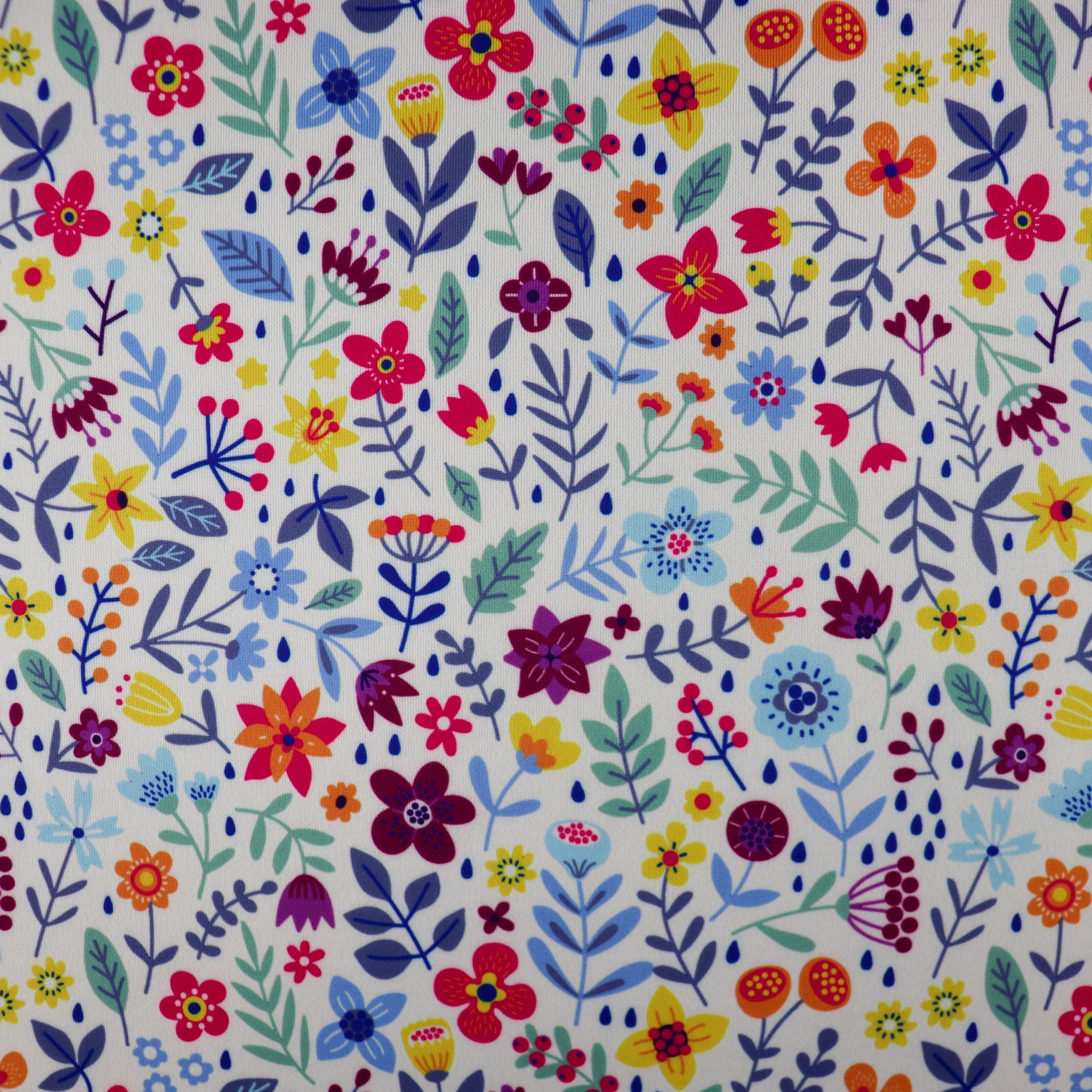 Ivory Ditsy Floral