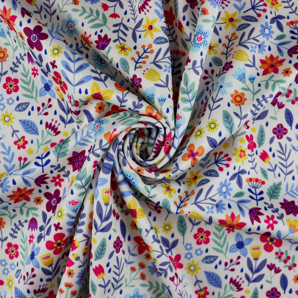 Ivory Ditsy Floral