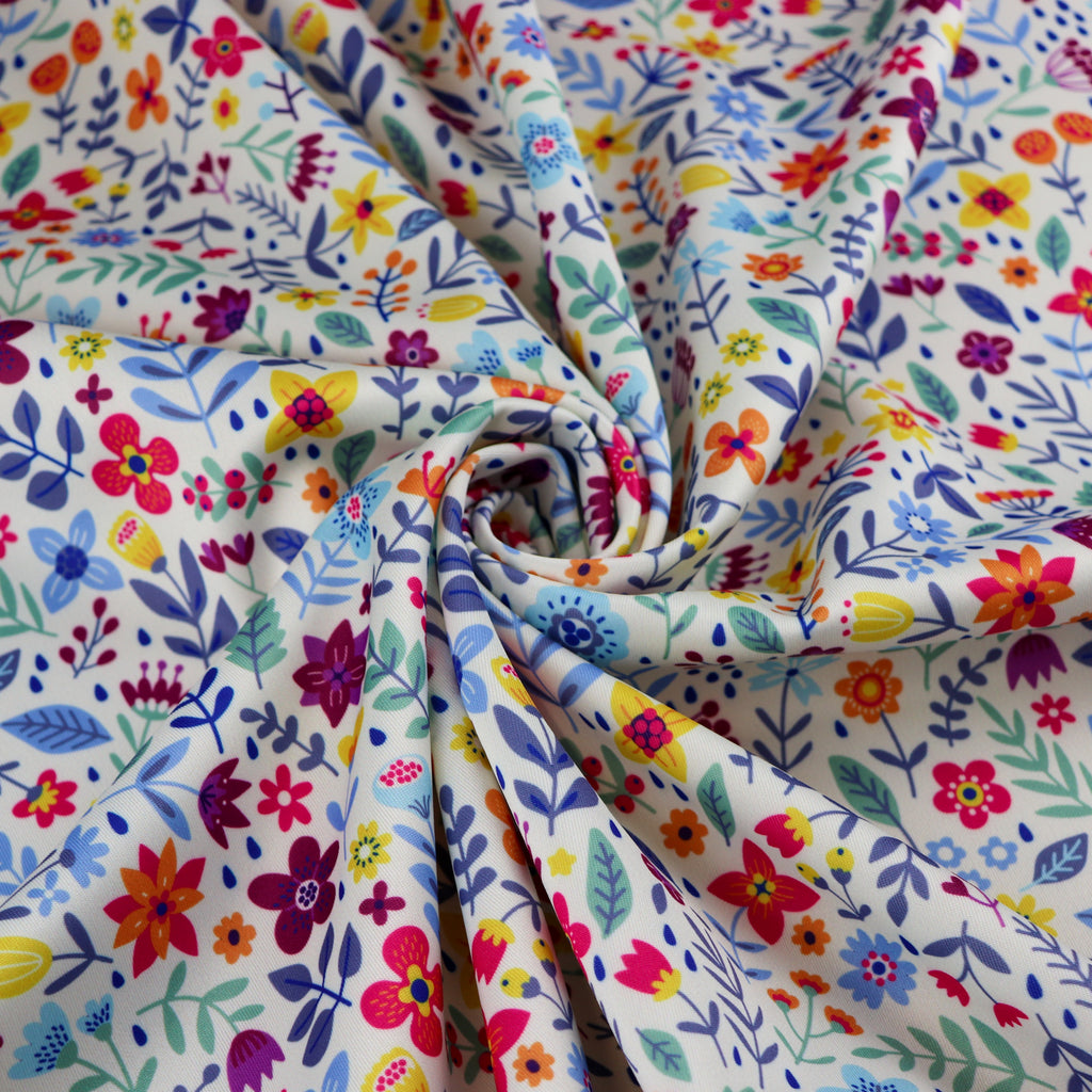 Ivory Ditsy Floral