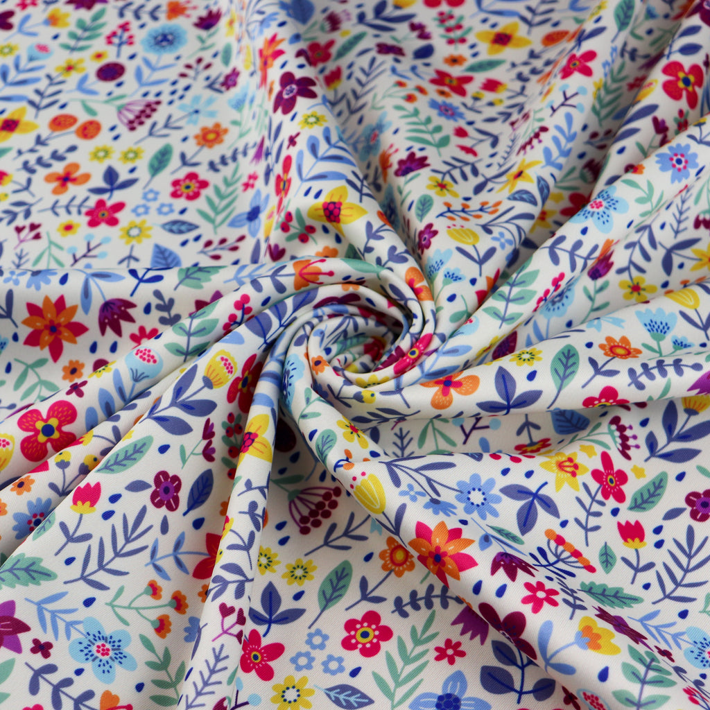 Ivory Ditsy Floral