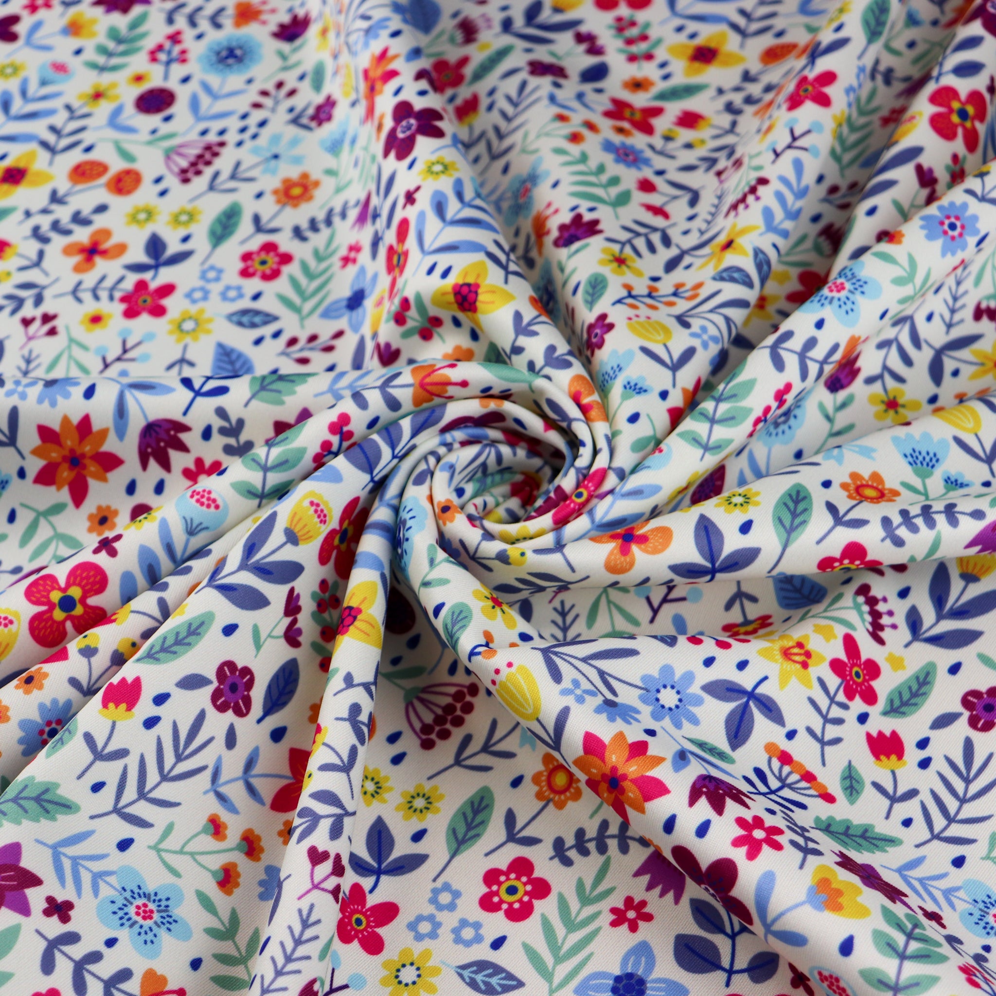 Ivory Ditsy Floral
