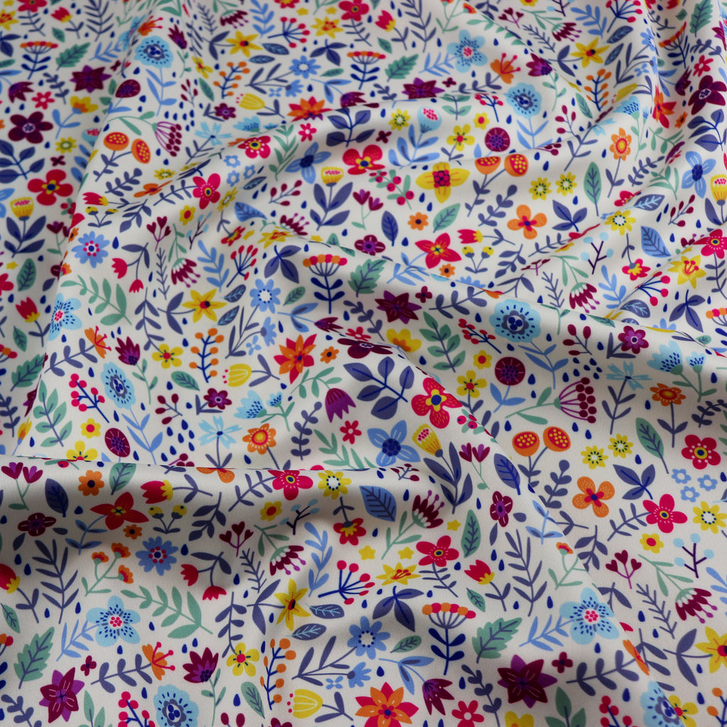 Ivory Ditsy Floral