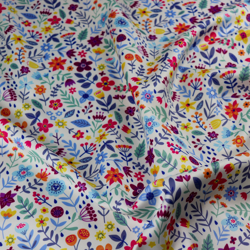 Ivory Ditsy Floral