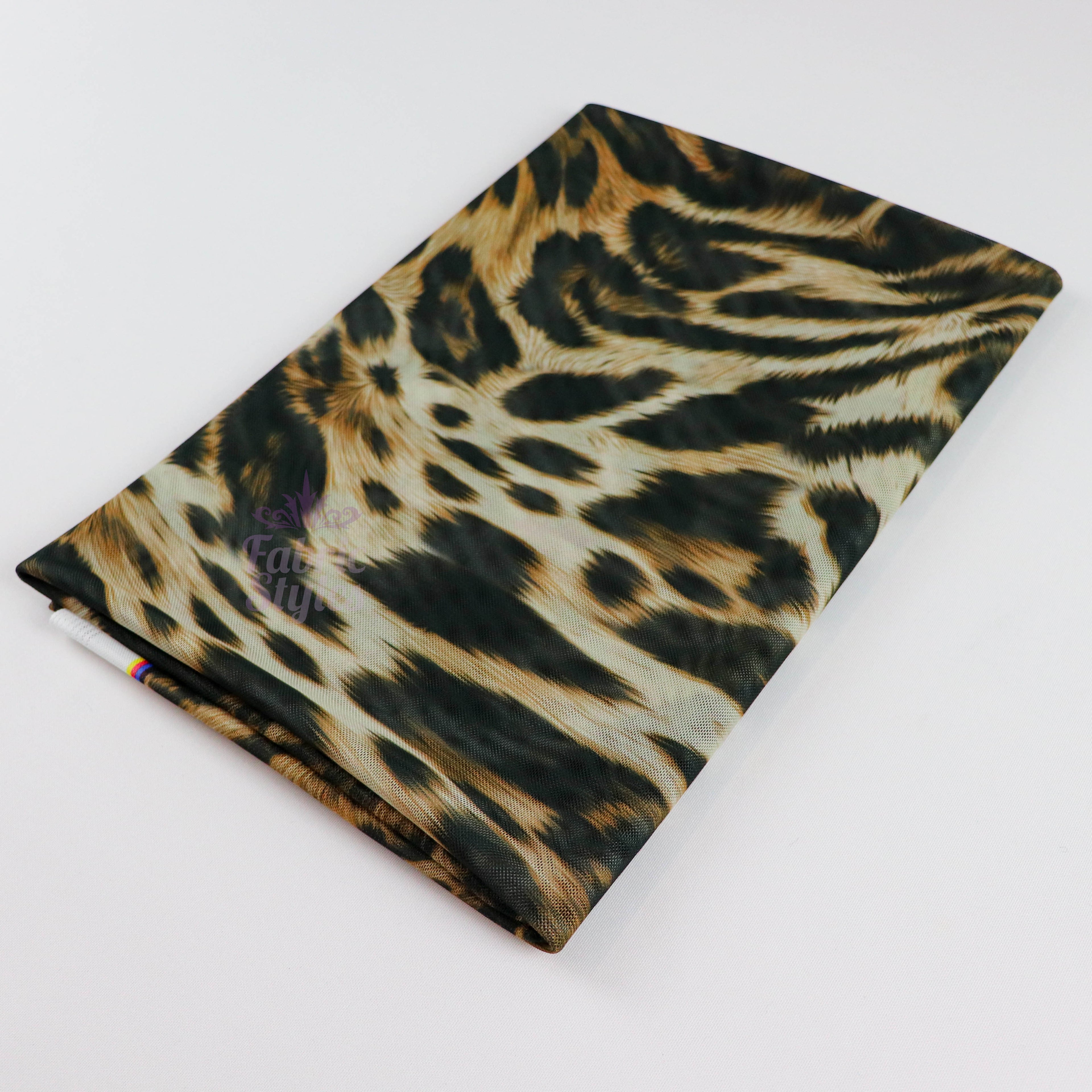 Animal Print Power Mesh