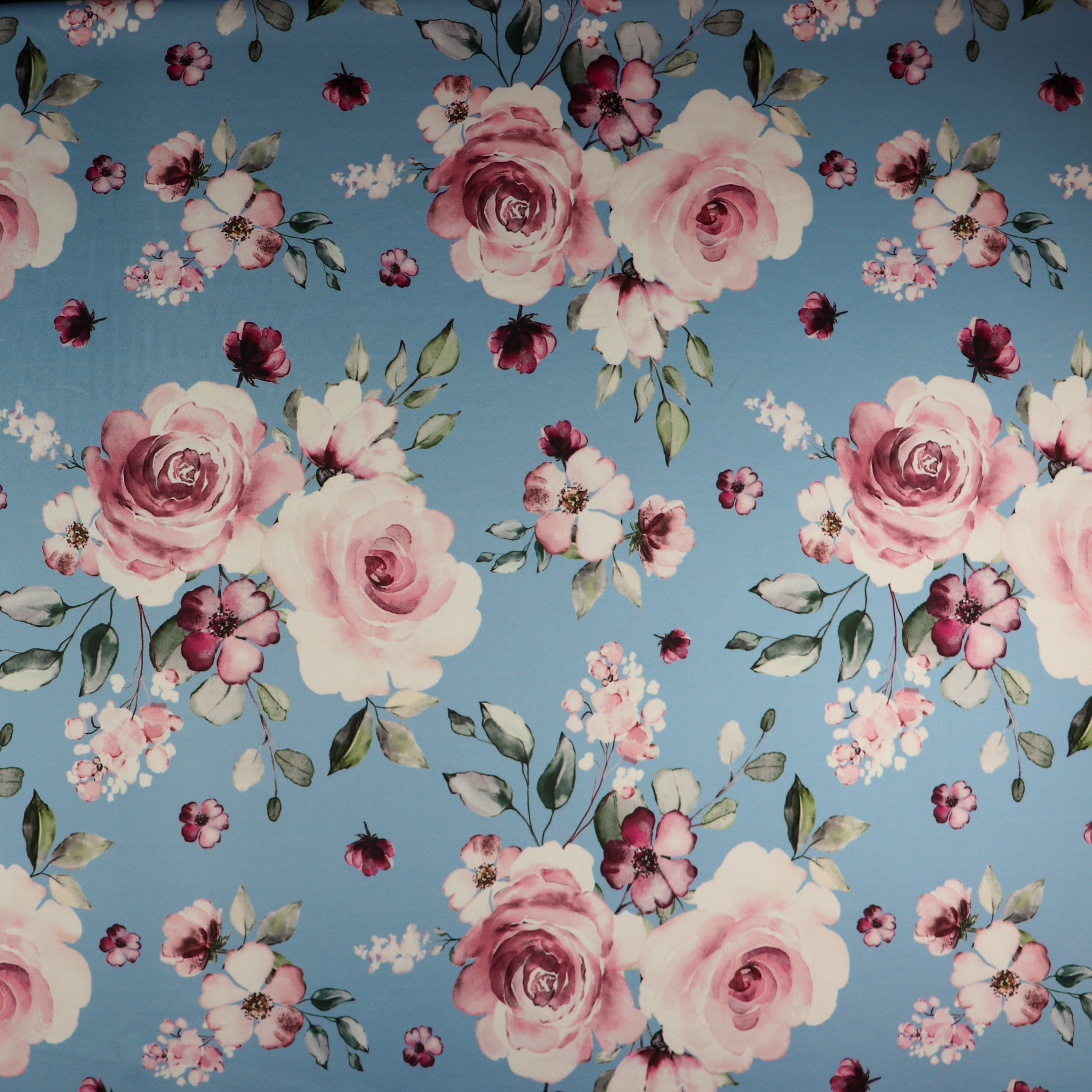FS1090 Botanic Floral Scuba Stretch Fabric
