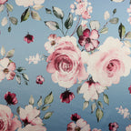 FS1090 Botanic Floral Scuba Stretch Fabric