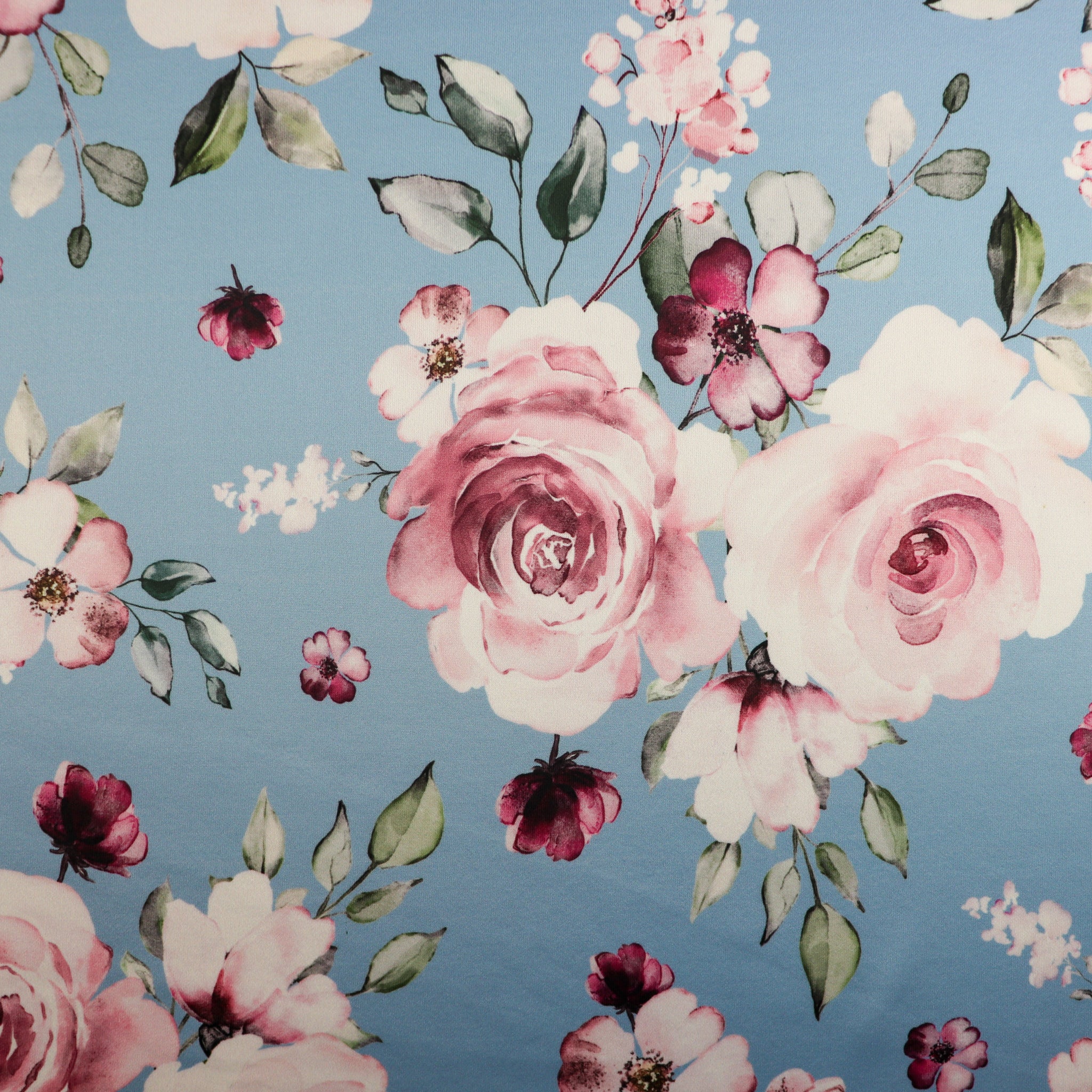 FS1090 Botanic Floral Scuba Stretch Fabric