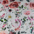 Pink Rose Garden Power Mesh