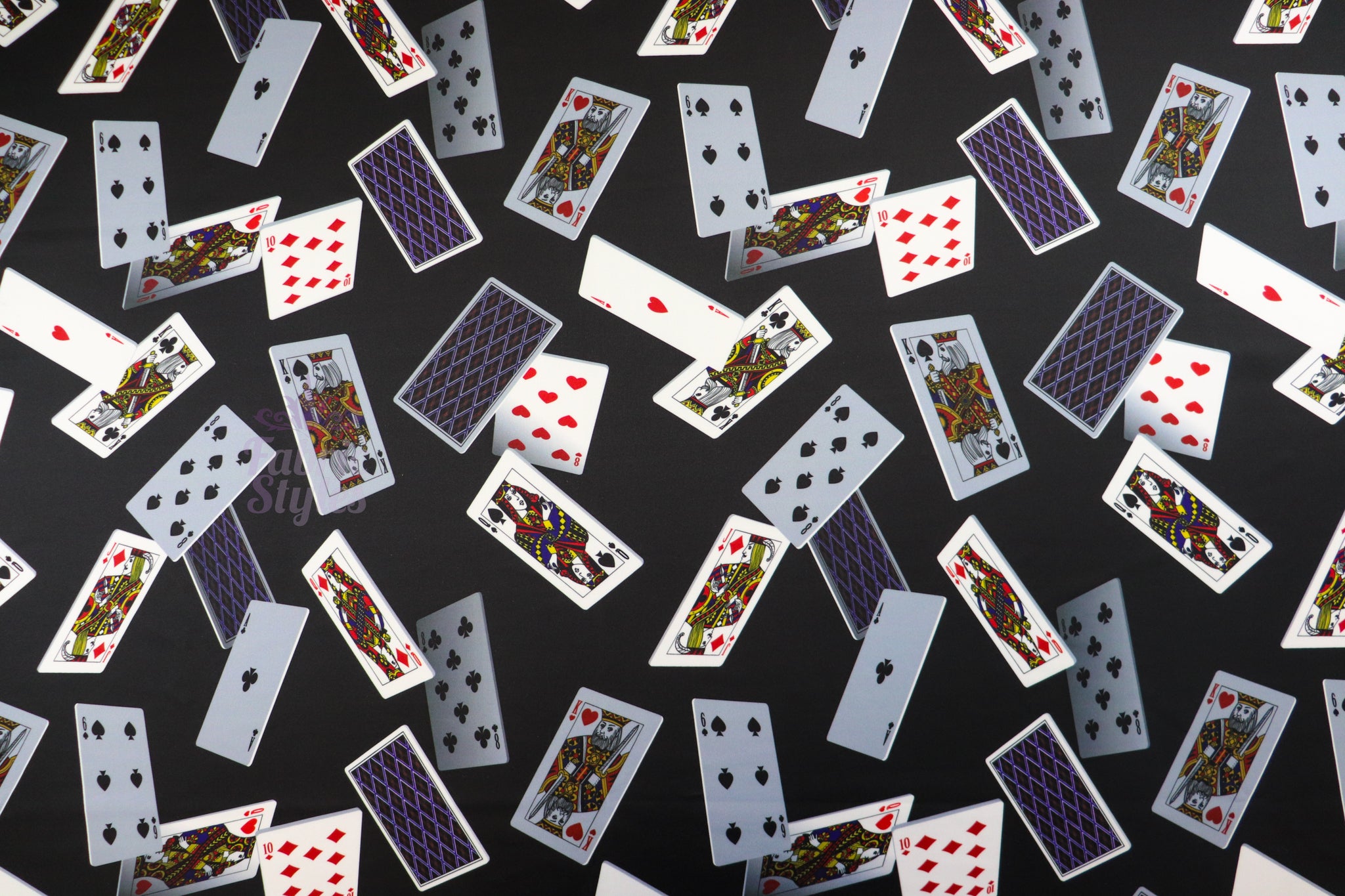 Falling Playing Cards