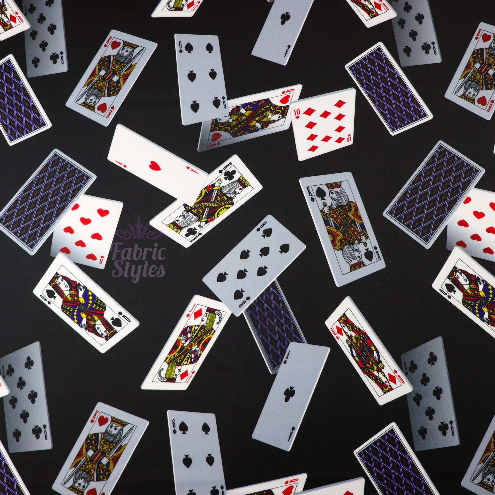 Falling Playing Cards