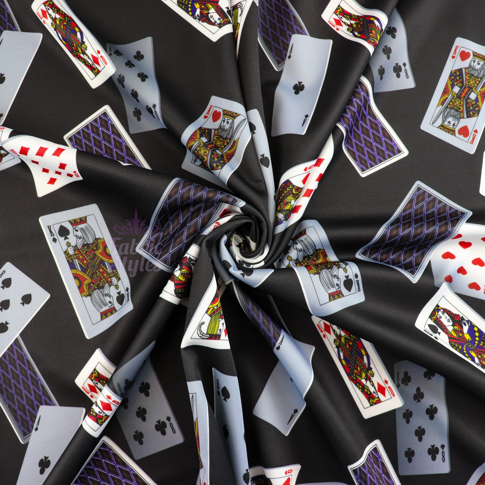 Falling Playing Cards