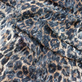 Leopard Print Lace Fabric