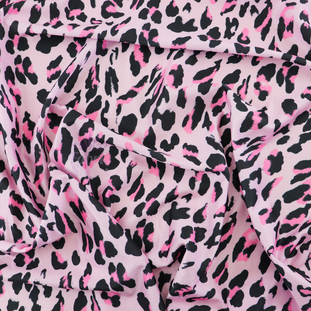 Rosy Leopard Spandex