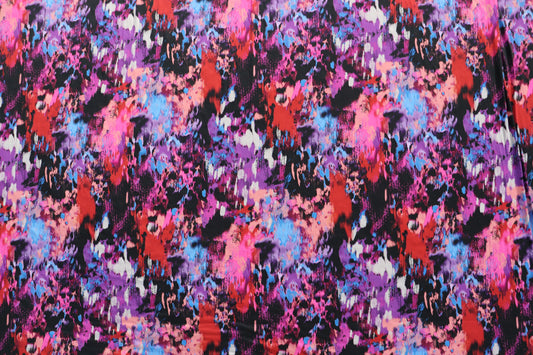 Purple Leopard Abstract (68C)