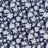 FS1217 Navy Floral | Fabric | fabric, floral, navy, new, Scuba Crepe | Fabric Styles