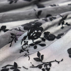 Floral Flock Power Mesh