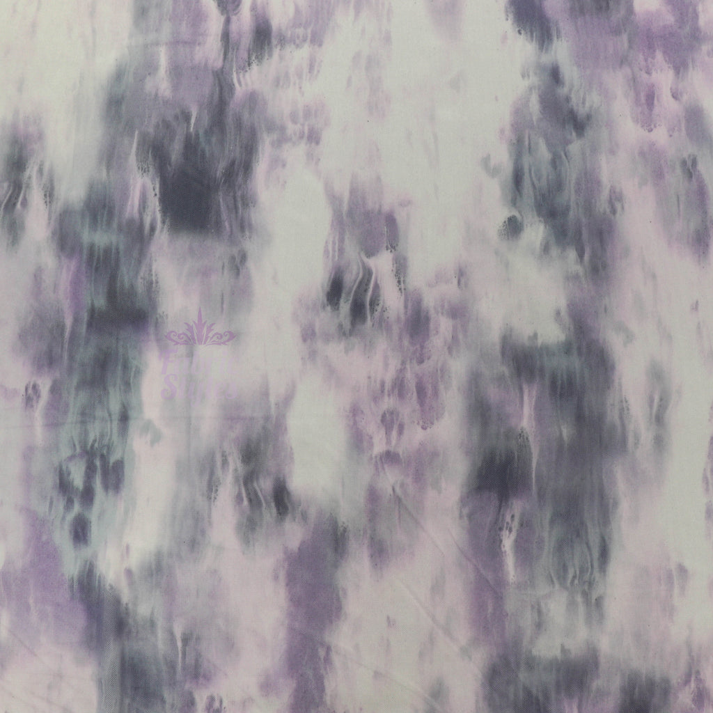 Purple Tie Dye Power Mesh