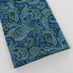Blue Paisley Power Mesh